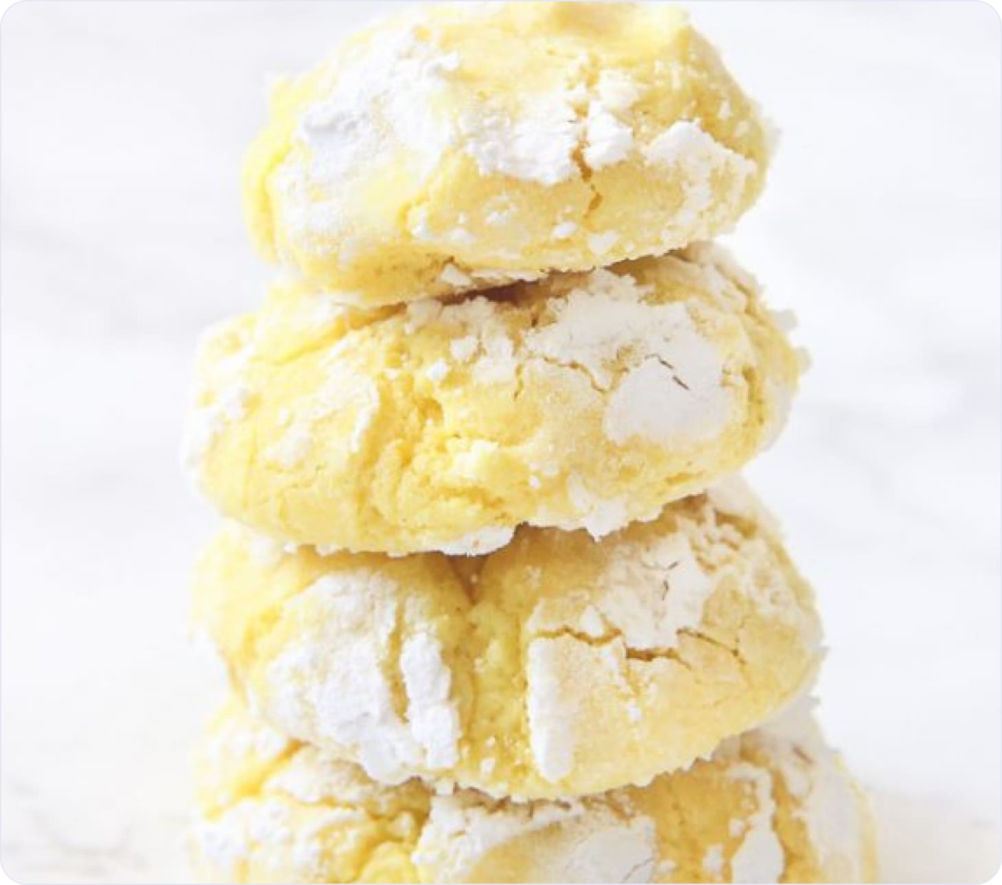 Gluten-free Lemon Christmas cookies