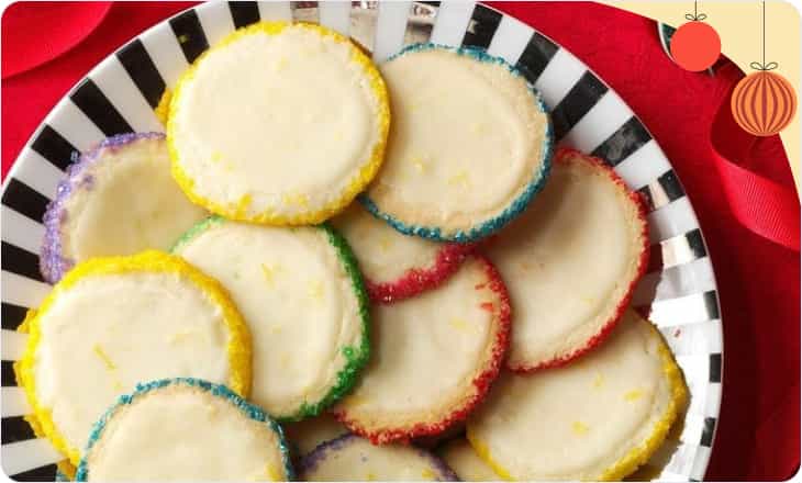 Lemon glaze cookies