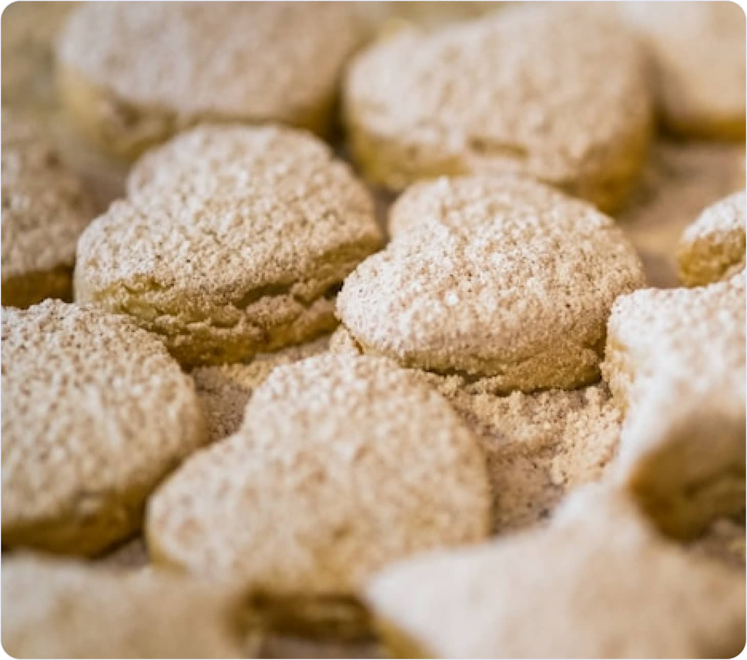 Christmas gluten-free shortbread cookies