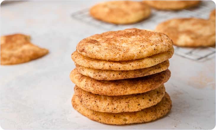 Christmas cookies with cardamom